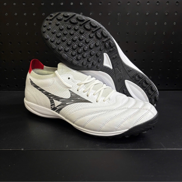 Giày Đá Bóng Mizuno Morelia Neo 5 Beta Pro TF Trắng/Đen – P1GD269409