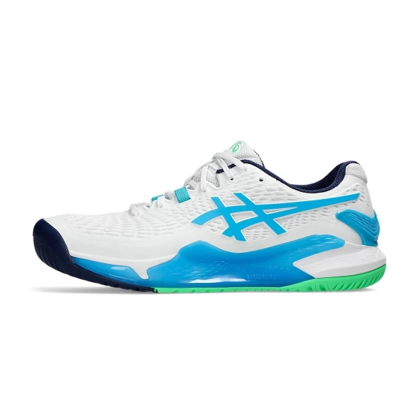 Giày Asics Gel-Resolution 9 ‘White Digital Aqua’ 1041A330-103