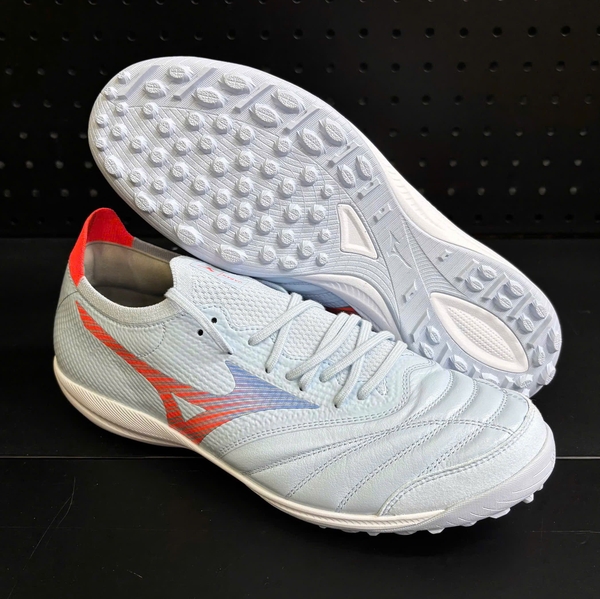 Giày Đá Bóng Mizuno Morelia Neo Sala Beta Japan TF Xanh Nhạt/Cam – Q1GB269022