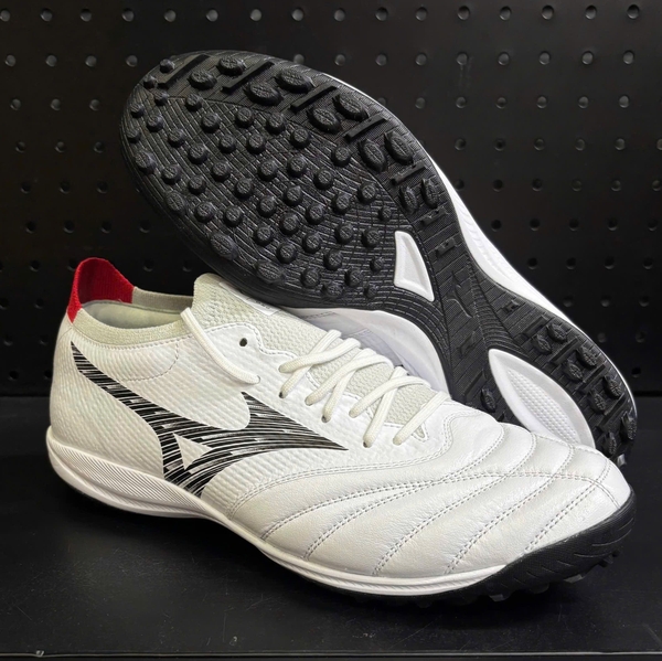 Giày Đá Bóng Mizuno Morelia Neo 5 Beta Pro TF Trắng/Đen – P1GD269409