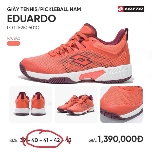 GIÀY TENNIS/PICKLEBALL LOTTO EDUARDO