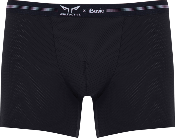 Quần Lót Nam Thể Thao Wolf Active x iBasic PANM155 Airy Thoáng Khí Phom Trunk Không Đường May Freecut