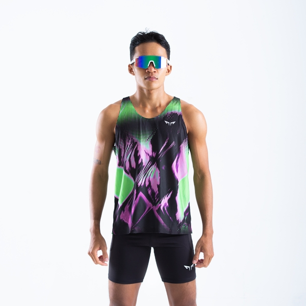 Áo Singlet Chạy Bộ Premium Wolf Active Fire Thermal W279, Chất Vải Cực Nhẹ, Kháng Khuẩn