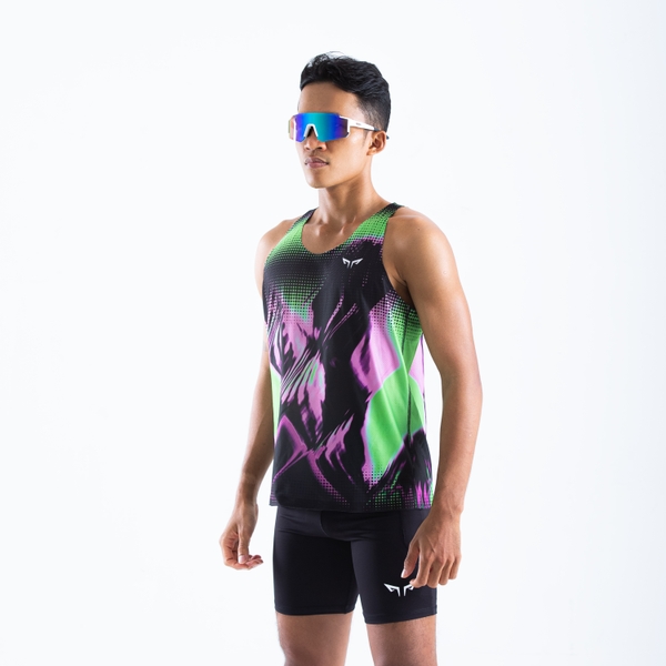 Áo Singlet Chạy Bộ Premium Wolf Active Fire Thermal W279, Chất Vải Cực Nhẹ, Kháng Khuẩn