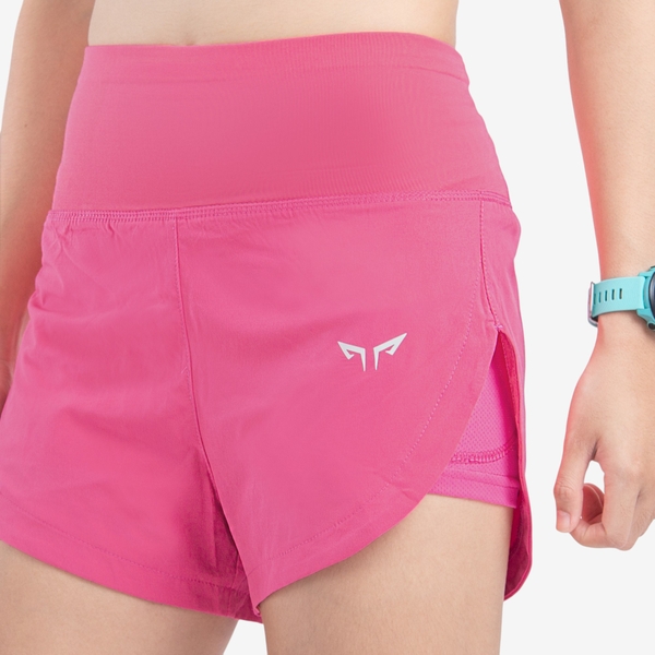 Quần Chạy Bộ Nữ 2 Lớp Essential Run V1 W79, Quần Chạy Bộ Có Túi, Chất Vải Nhẹ, Thấm Hút Mồ Hôi Tốt