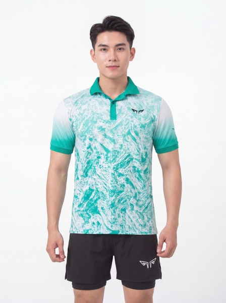 Áo Polo Pickleball Nam Wolf Active Ocean Man W156, Chất Vải Wolf Pro Cao Cấp, Thoáng Khí, Mát Mẻ