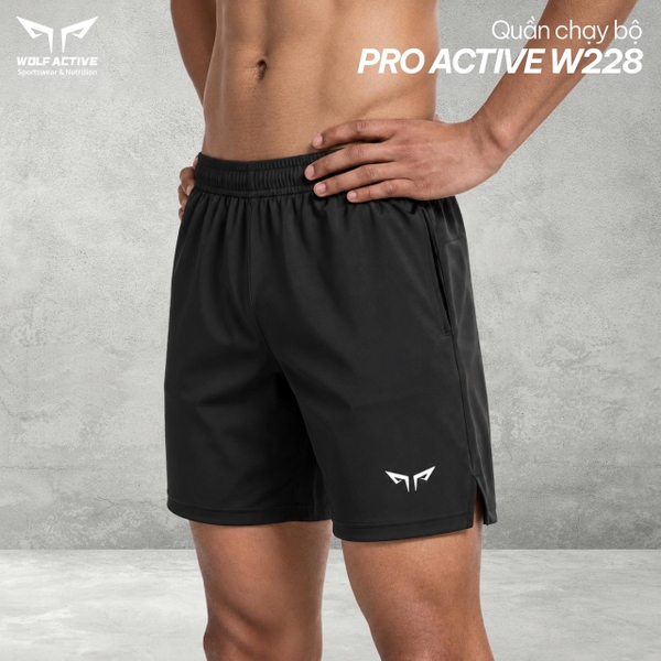 Quần Thể Thao Wolf Active Pro Active W228, Quần Chạy Bộ, Tập Gym, Pickleball Nhẹ, Thoáng Mát