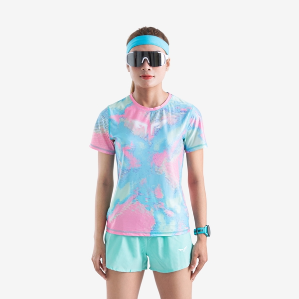 Áo Thun Chạy Bộ Nữ Wolf Active Outbreak W277, Chất Liệu Wolf Active Cực Nhẹ, Thoáng Khí