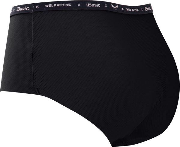 Quần Lót Nữ Thể Thao Không Đường May Wolf Active x iBasic PANW192 Lưng Cao Form Hipster Free Cut, Thoáng Khí