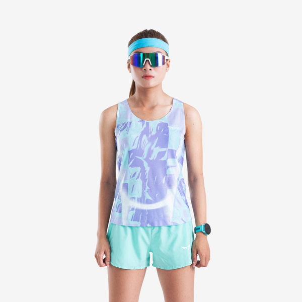 Áo Singlet Chạy Bộ Nữ Premium Wolf Active Thermal W05 Công Nghệ Seamless & Flatlock, Nhanh Khô