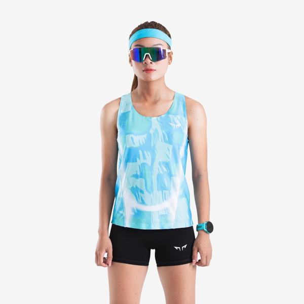 Áo Singlet Chạy Bộ Nữ Premium Wolf Active Thermal W05 Công Nghệ Seamless & Flatlock, Nhanh Khô