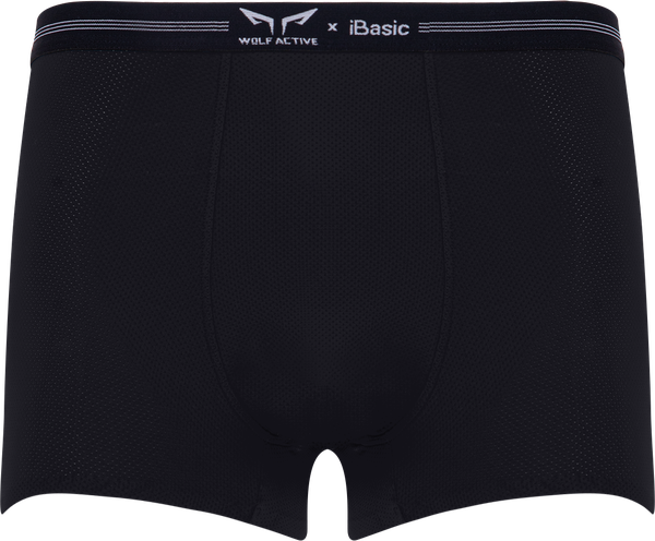 Quần Lót Nam Thể Thao Wolf Active x iBasic PANM156 Airy Thoáng Khí Phom Trunk Không Đường May