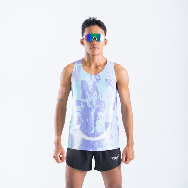 Áo Singlet Chạy Bộ Premium Wolf Active Cold Thermal W278, Siêu Nhẹ, Thiết Kế Cực Đẹp