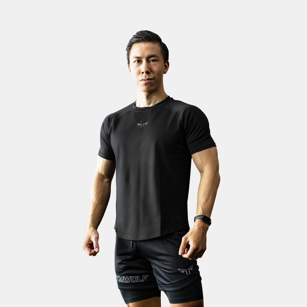 Áo Thể Thao Nam Wolf Active Pro Flex 192, Chất Vải Cotton Cao Cấp Co Giãn 4 Chiều, Thấm Hút Mồ Hôi