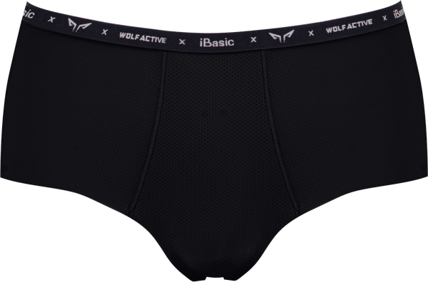 Quần Lót Nữ Thể Thao Không Đường May Wolf Active x iBasic PANW192 Lưng Cao Form Hipster Free Cut, Thoáng Khí