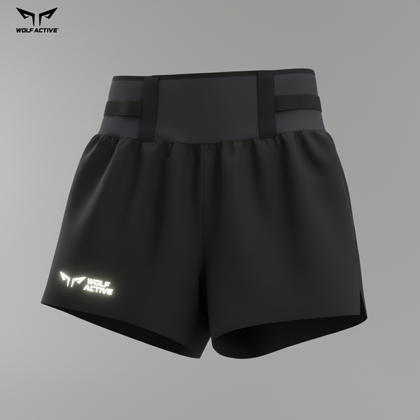 Quần Đai Belt Chạy Bộ Nam Wolf Active Ultra Run W280, Nhẹ, Thoáng, Nhanh Khô