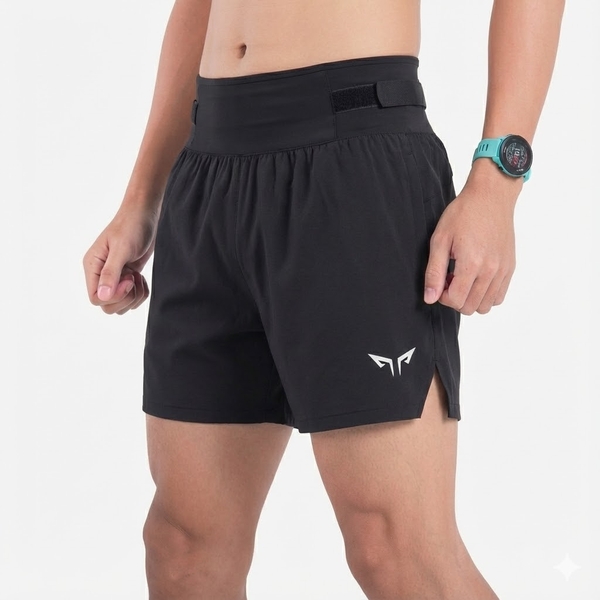 Quần Đai Belt Chạy Bộ Nam Wolf Active Ultra Run W280, Nhẹ, Thoáng, Nhanh Khô