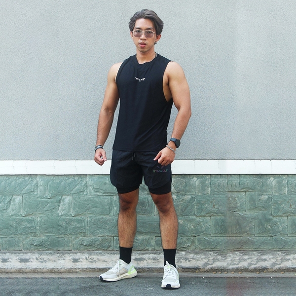 Áo Tanktop Wolf Active Powertank 188, Áo Ba Lỗ Gym, Chất Vải Mềm Mịn, Thoáng Khí, Co Giãn 4 Chiều