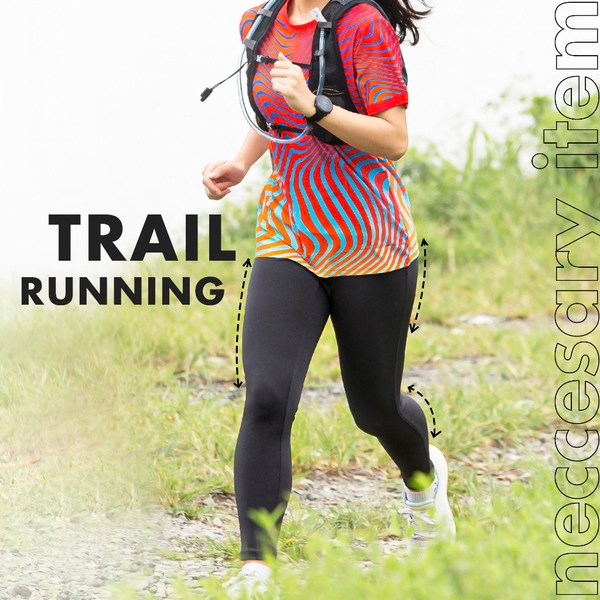 Quần Dài Legging Trail Flexfit 100 Quần Bó Cơ Nữ Chạy Bộ, Chất Liệu Mềm Mịn, Ôm Đùi