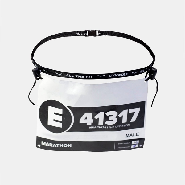 Dây Đeo Bib Chạy Bộ Marathon W58 Thương Hiệu Wolf Active tiện lợi, chắc chắn, bảo vệ áo
