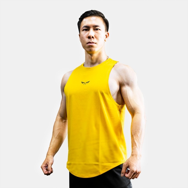 Áo Tanktop Tập Gym Wolf Active Powerflex W186, Chất Vải Cotton mềm mịn, Thấm Hút Mồ Hôi Tốt