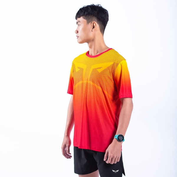 Áo Thun Chạy Bộ Nam Wolf Active Run Original 33,Chất Vải Wolf Active Cao Cấp Siêu Nhẹ, Nhanh Khô