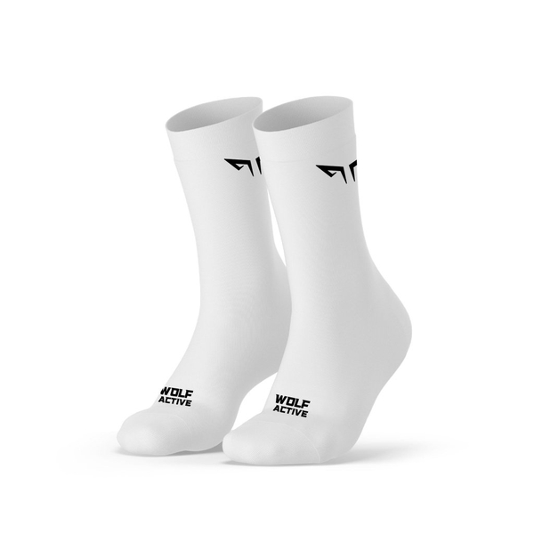 Vớ Chạy Bộ, Tập Gym Cao Cấp Wolf Active W128, Chất Vải Cotton Mềm Mại, Êm Chân