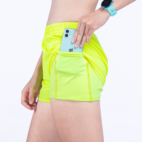 Quần Chạy Bộ Nữ Wolf Active Essential Run V2 W112, Form Dáng Cực Đẹp, Chất Vải Siêu Nhẹ, Nhanh Khô
