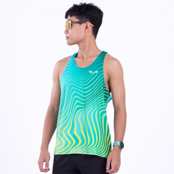 Áo Singlet Chạy Bộ Nam Wolf Active Vui Vẻ 2 W35, Chất Liệu Cao Cấp, Quick Dry, Nhanh Khô, Co Giãn 4 Chiều