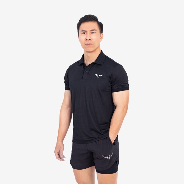 Áo Polo Nam Thể Thao Pickleball Wolf Active Pro Active W210, Chất Vải Mềm Mịn, Thấm Hút Mồ Hôi