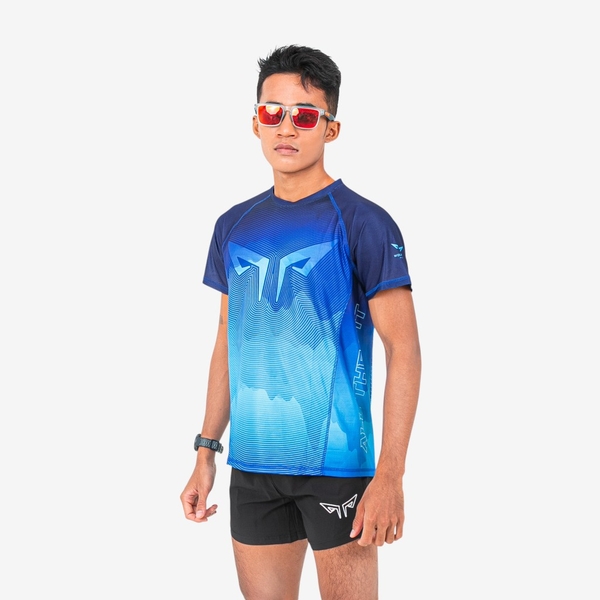 Áo Thun Nam Chạy Bộ Wolf Active Signature W212, Chất Vải Cao Cấp, Nhẹ, Nhanh Khô, Co Giãn 4 Chiều