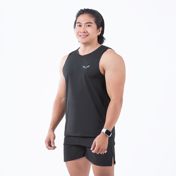 Áo Tanktop Thể Thao Wolf Active Essential 96, Chất Liệu Mát Mẻ, Co Giãn 4 Chiều, Thấm Hút Mồ Hôi