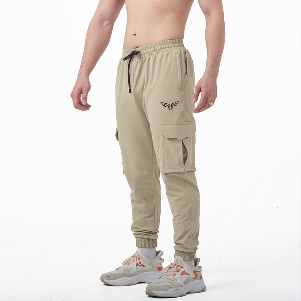 Quần Jogger Thể Thao Wolf Active Essential W176, Quần Dài Thể Thao Nhiều Túi, Nhẹ, Co Giãn Thoải Mái