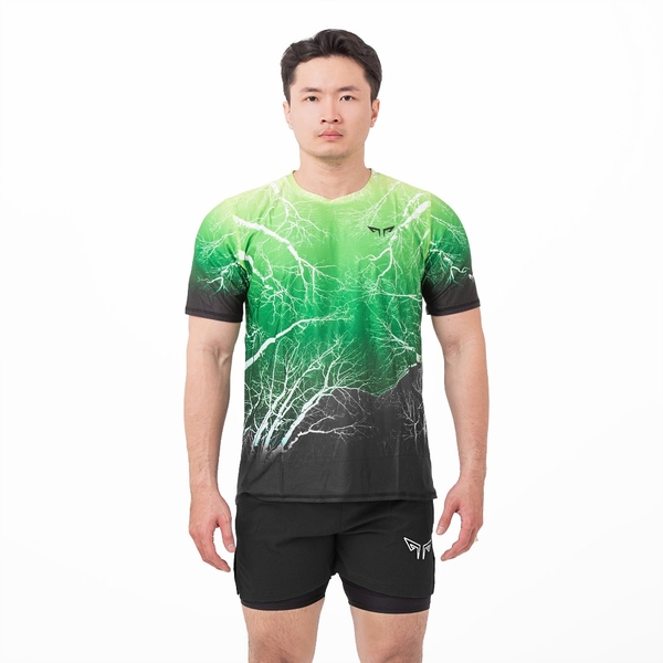Áo Thun Nam Chạy Bộ Wolf Active Winter Light W142, Chất Vải Wolf Active Nhẹ, Nhanh Khô, Thoải Mái
