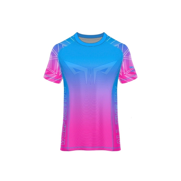 Áo Thun Nữ Chạy Bộ Wolf Active Signature W214, Chất Liệu Thoáng Khí, Nhanh Khô, Co Giãn 4 Chiều
