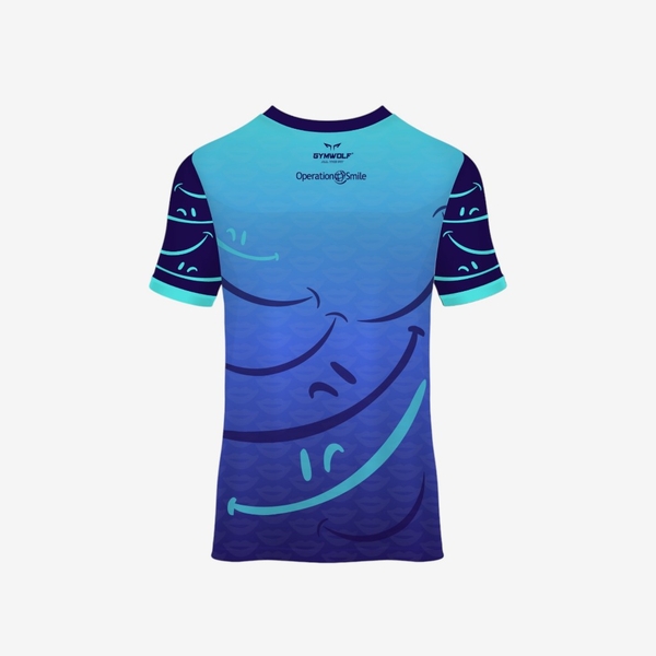 Áo Chạy Bộ Wolf Active Until We Heal W07, Chất Vải Cao Cấp, Nhẹ, Nhanh Khô, Co Giãn 4 Chiều