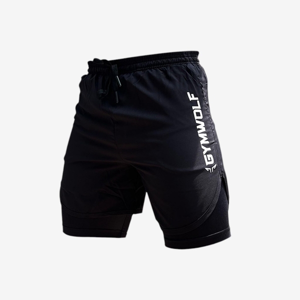 Quần 2 Lớp Fast & Fly W56 , Quần Thể Thao 2 Lớp Cho Gym Nhiều Túi, Chạy Bộ, Đạp Xe Co Giãn 4 Chiều