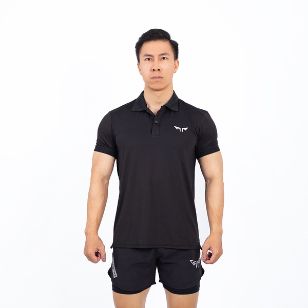 Áo Polo Nam Thể Thao, Pickleball Wolf Active Cool Active W211, Chất Vải Mát Mẻ, Thoáng Khí, Mềm Mịn