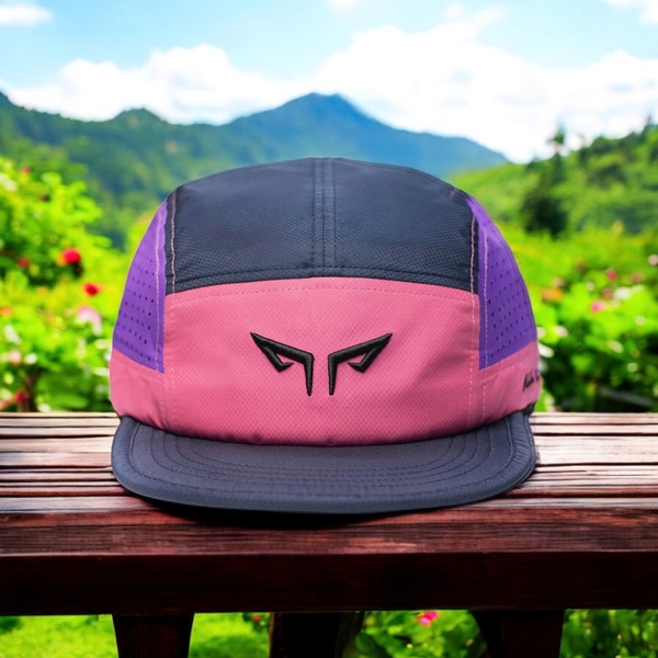 Nón Chạy Bộ Unisex Wolf Active Original 172F, Phối Màu (Tím, Hồng, Xanh navy)