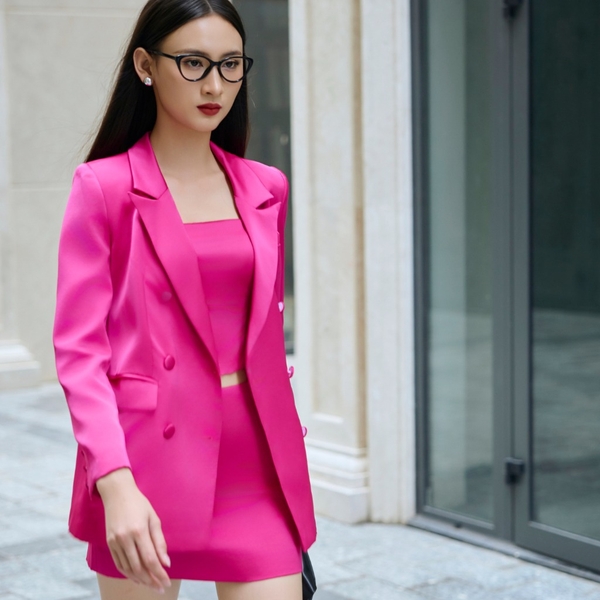 SILK SUIT - SET VEST 3 MÓN