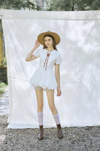 ELLA – ĐẦM BÍ + QUẦN VIỀN REN