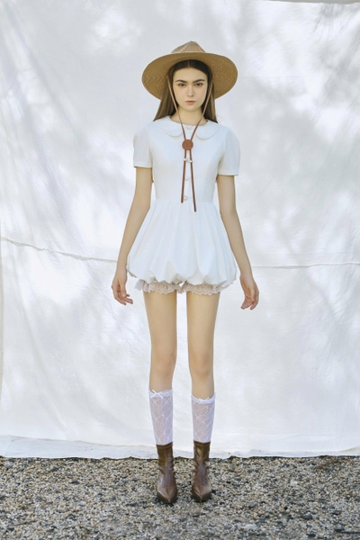 ELLA – ĐẦM BÍ + QUẦN VIỀN REN