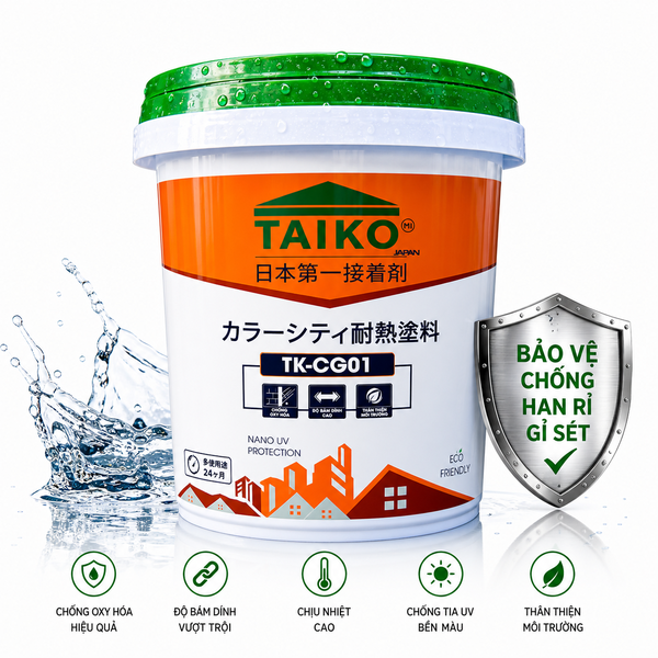 Sơn Chống Han Rỉ TAIKO CG01 – Gốc Nước Bền Màu | TAIKO GROUP