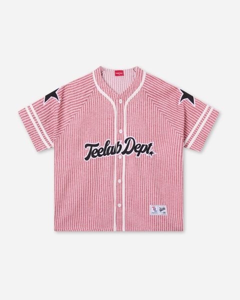 Áo Jersey Local Brand Unisex Teelab Striped Shirt SS080