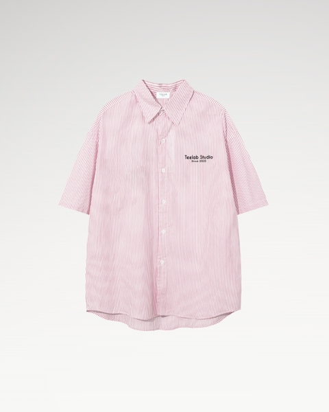 Áo Sơ Mi Ngắn Tay Teelab Local Brand Unisex Studio Oxford Shirt SS052