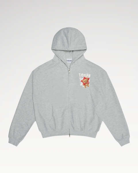 [Tặng Gấu] [Tặng Túi] Áo Hoodie Zip Teelab Alter Nỉ In Lụa Teddy Star Collection Semi-boxy Unisex HD135
