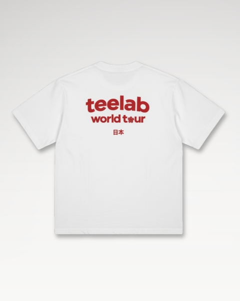 Áo Thun Teelab Alter Oversize Cotton In Thêu World Tour Japan Unisex TS366