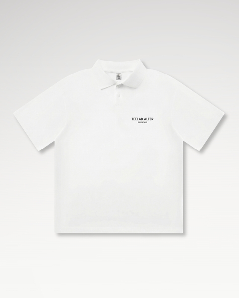 Áo Polo Teelab Alter Oversize Thun Cotton In ESSENTIALS Unisex AP075