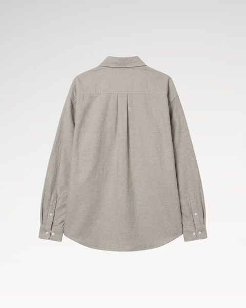 Áo Sơ Mi Teelab Alter Oversize Oxford Dài Tay In Essentials Shirt Unisex SS092