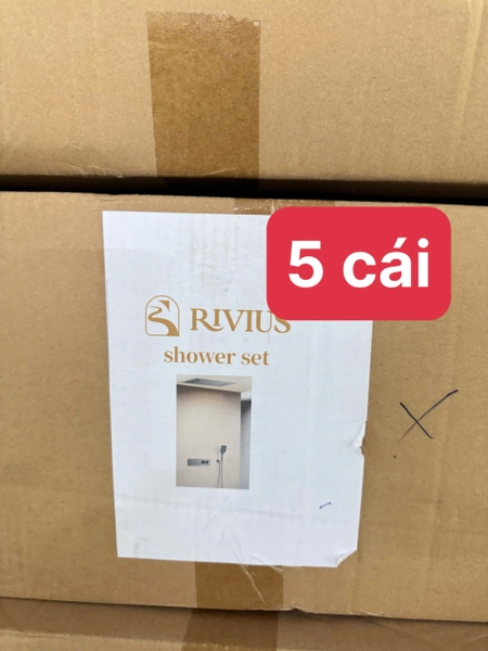 RIVIUS AQUADORA -Bộ Vòi Sen Sang Trọng Và Tiện Ích Cho Phòng Tắm